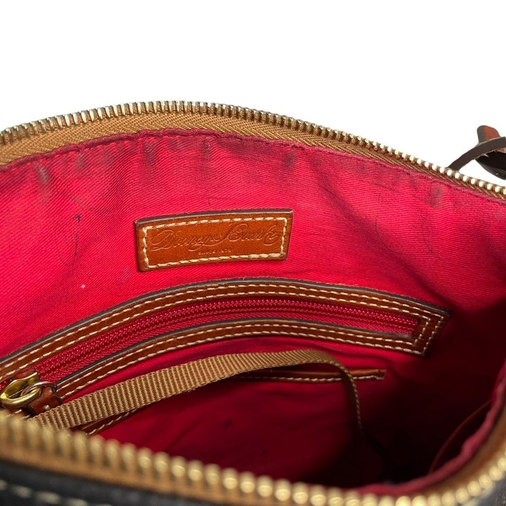 Dooney & Bourke Black Pebble Grain Crossbody Purse - Picture 8 of 10